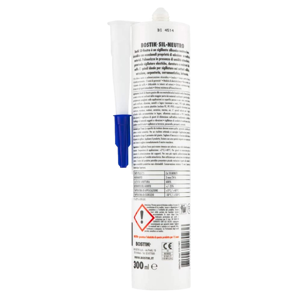 Silicone Neutro Avorio RAL 1013 BOSTIK 300 ml